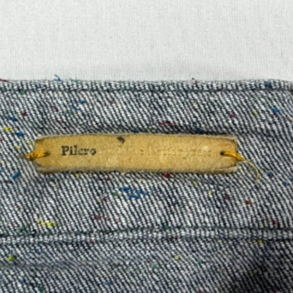 Pilcro & The Letterpress Women's Stet Fit Skinny Blue Speckle Jeans - Picture 3 of 5